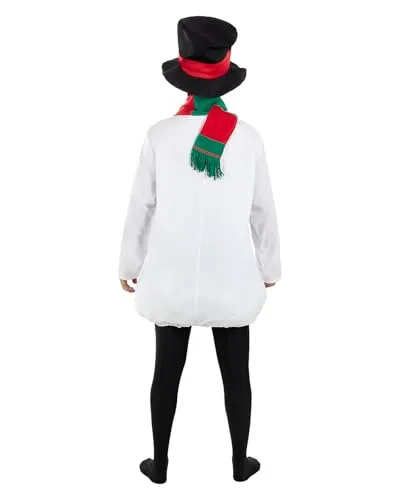 Funidelia Costume da Pupazzo di Neve Uomo Bianco S-M
