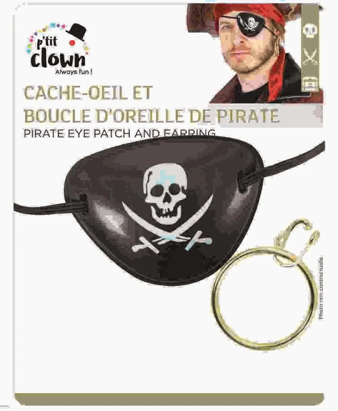 P'tit Clown 69472 set pirata benda e anello