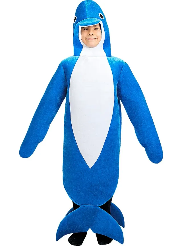 Funidelia Delfino costume bambino 3-6 anni azzurro