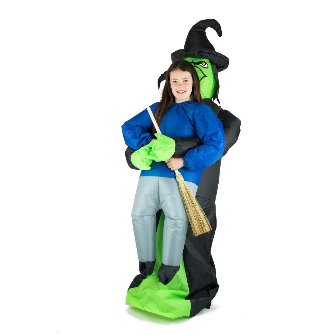 Bodysocks Costume Gonfiabile Strega Bambini per Halloween