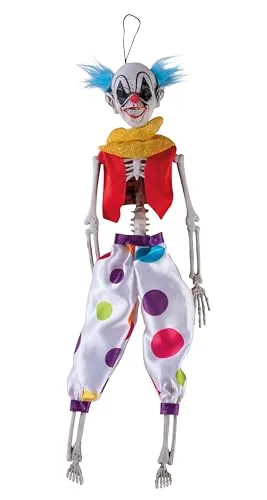 P'tit Clown scheletro clown decorazione 40 cm Halloween