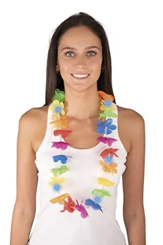 P'tit Clown re19625 collana hawaiana multicolore 50 cm
