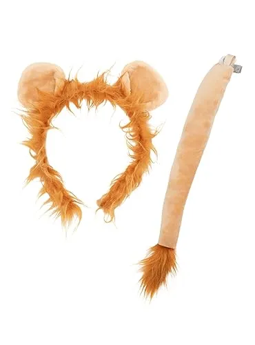 Funidelia Leone kit accessori marrone adulto