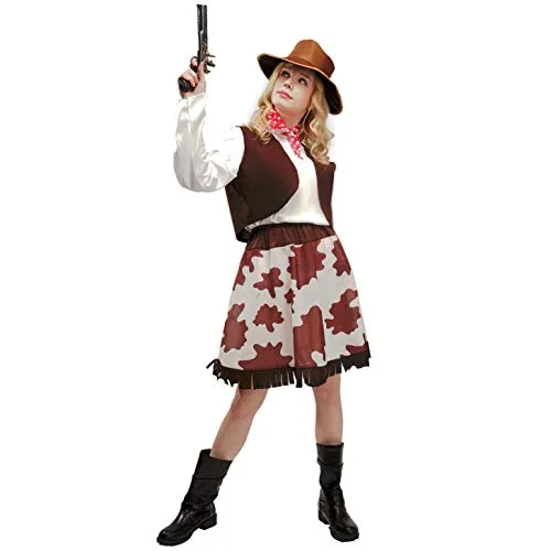 Sea Hare Costume Cowgirl Occidentale Donna per Feste