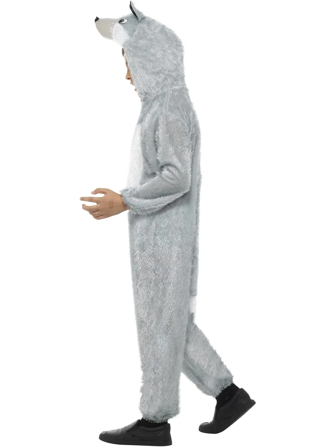 Smiffys Wolf costume bambino lupo grigio 4-6 anni
