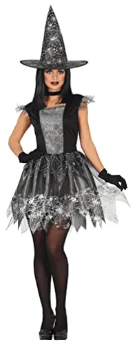 Fiestas Guirca Costume Strega Argentata Donna S 36-38