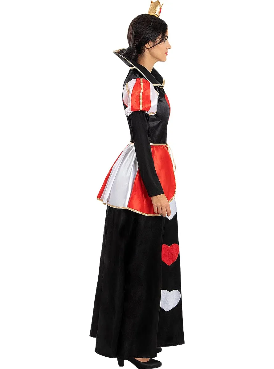 Funidelia Regina di Cuori costume donna classico rosso nero