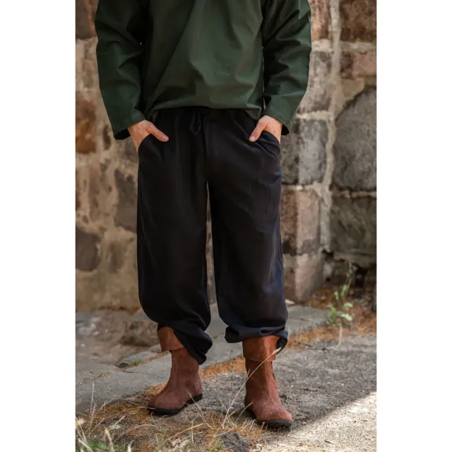 La Bottega di Merlino Pantaloni Dirk pantalone cotone nero L