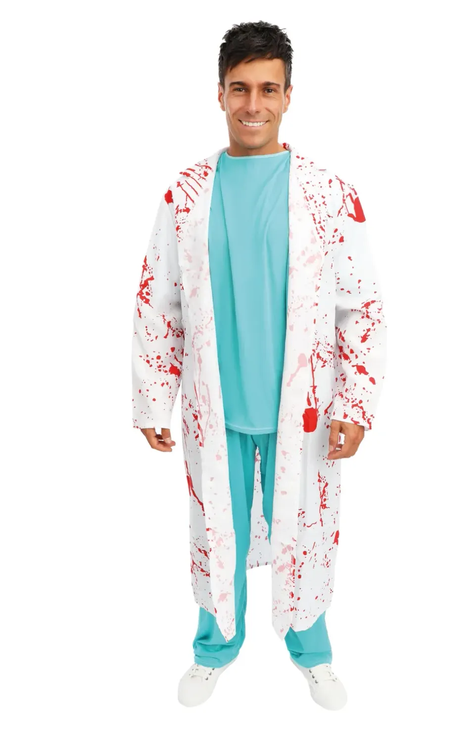 P'tit Clown chirurgo insanguinato costume adulto