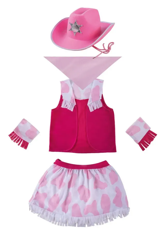 P'tit Clown Set Travestimento Costume Bambina Taglia Unica