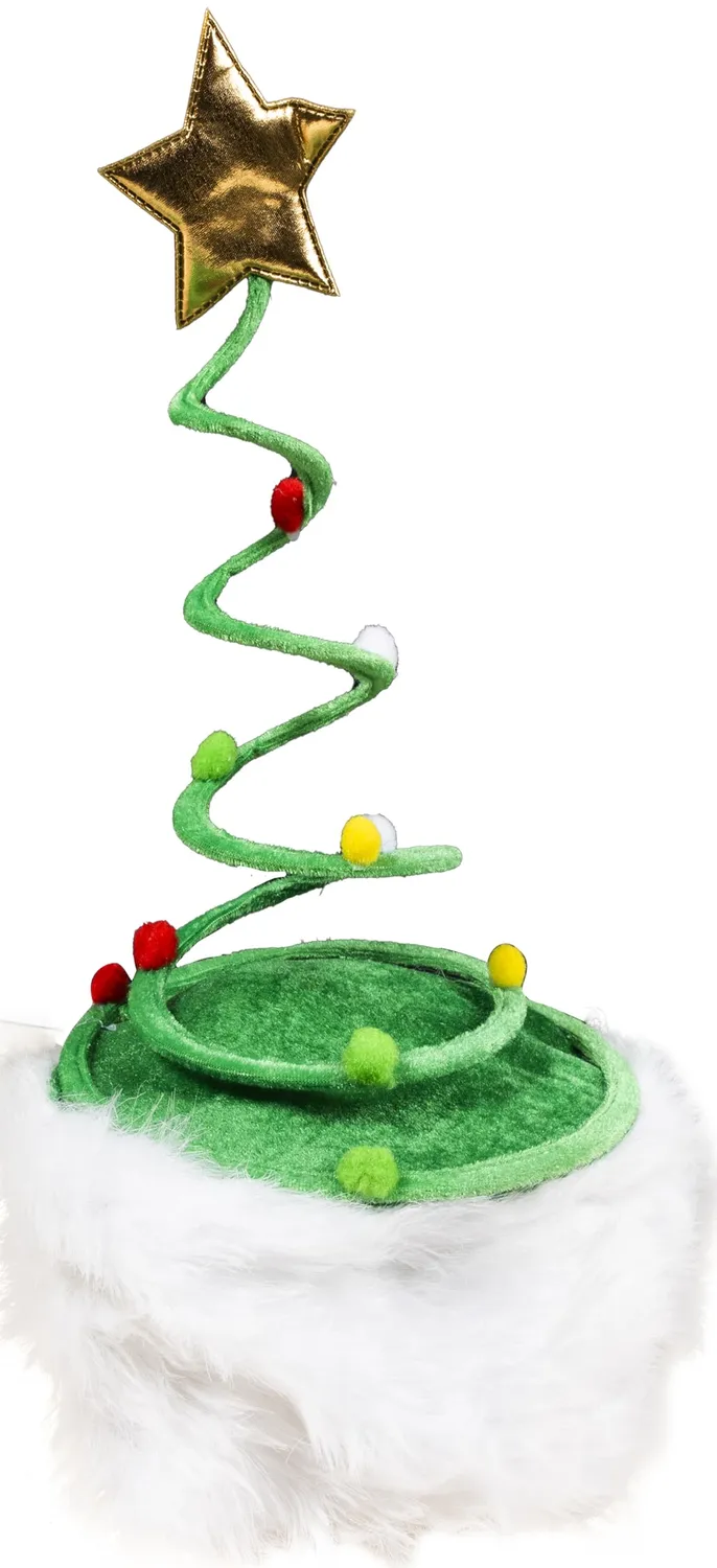 P'tit Clown re22376 cappello albero di Natale taglia unica con molla