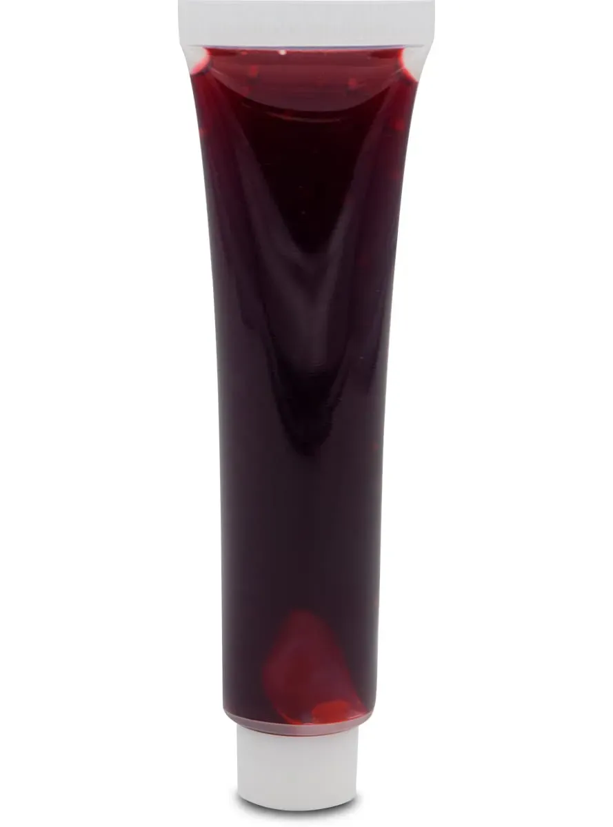 Funidelia Sangue Gel 30 ml trucco rosso denso Halloween
