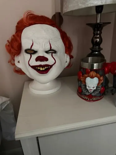 Smiffys IT Chapter 2 Pennywise maschera lattice adulto