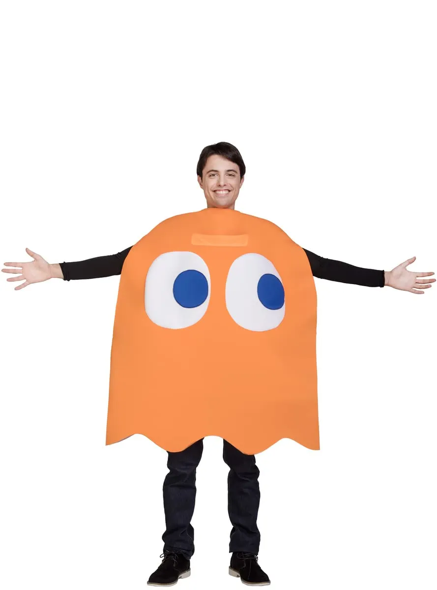 Funidelia Clyde Pac-Man costume adulto arancione taglia unica