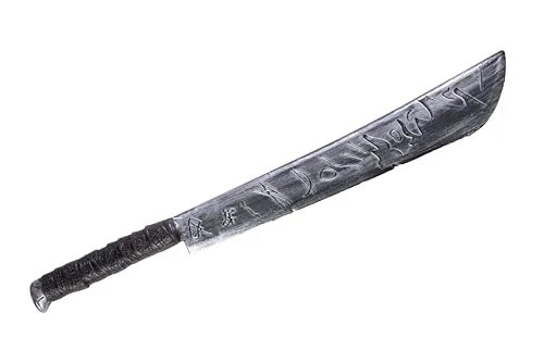 P'tit Clown re32569 machete giocattolo plastica 75 cm nero