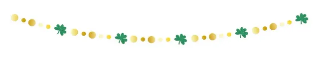 P'tit Clown 23235 Ghirlanda Quadrifoglio 5 m Verde