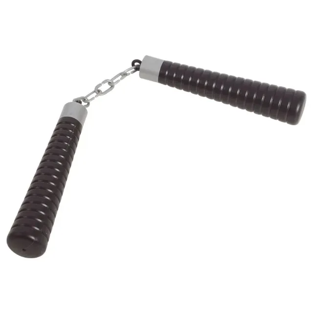 Guirca nunchaku ninja costume 18 cm nero PVC