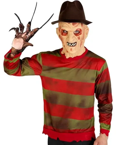 Funidelia Krueger maglia uomo XS Nightmare