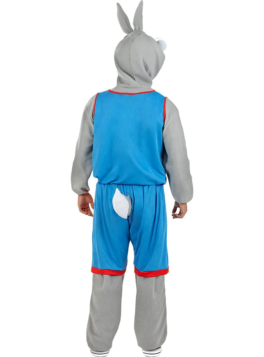 Funidelia Space Jam Bugs Bunny costume adulto grigio cartoni
