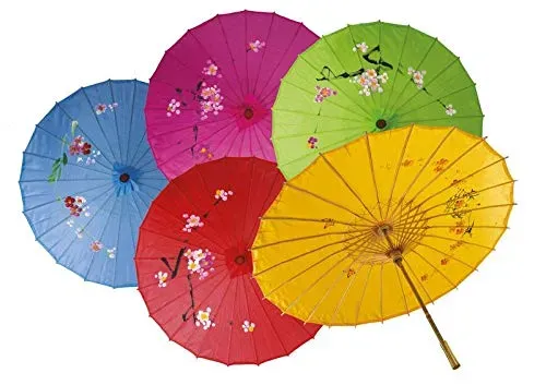 P'tit Clown 62440 ombrello cinese colori assortiti