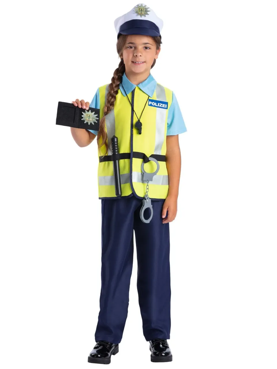 Smiffys Costume Polizei Tedesca Bambino con Accessori