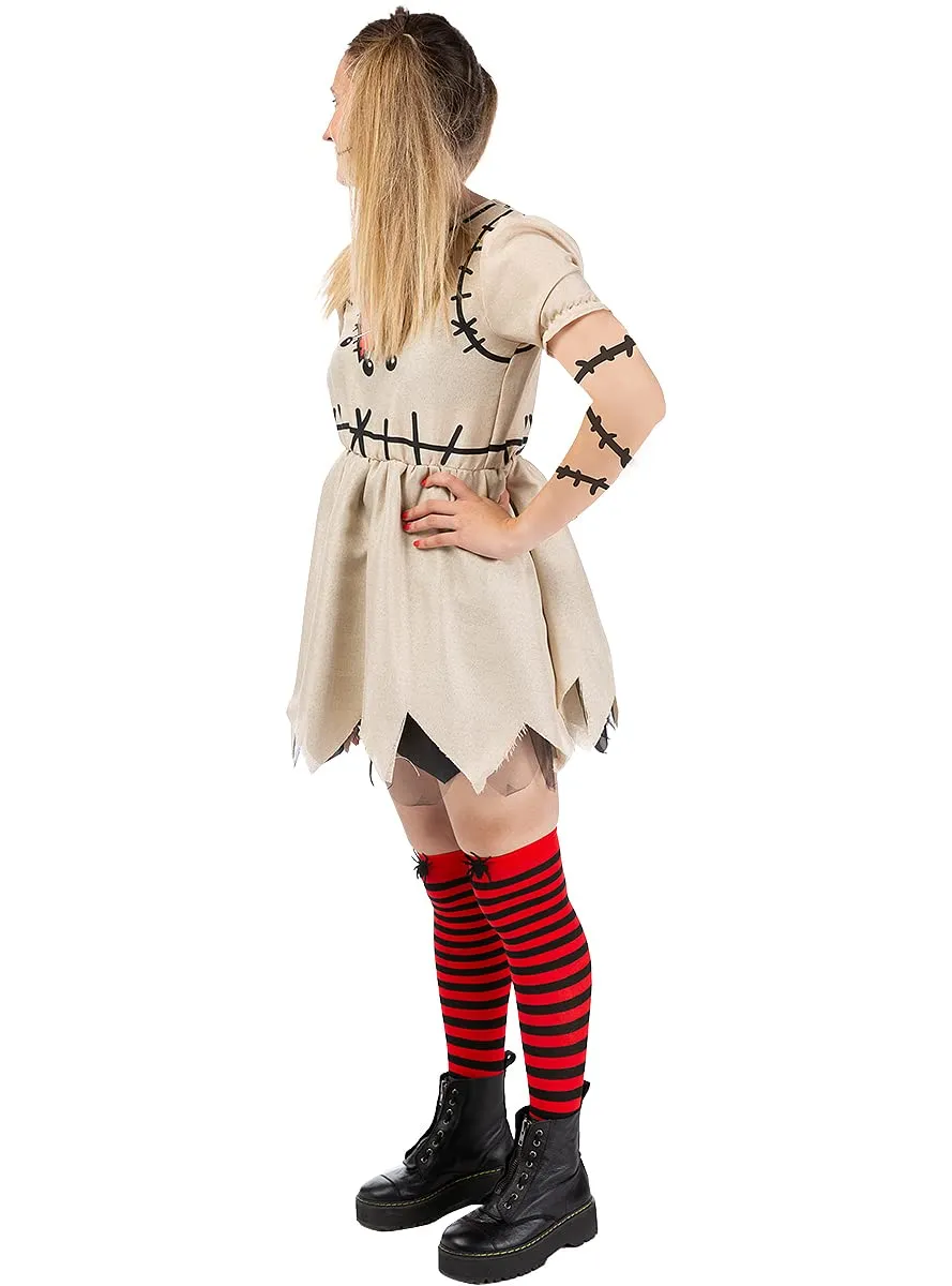 Funidelia Bambola Voodoo costume donna S bianco