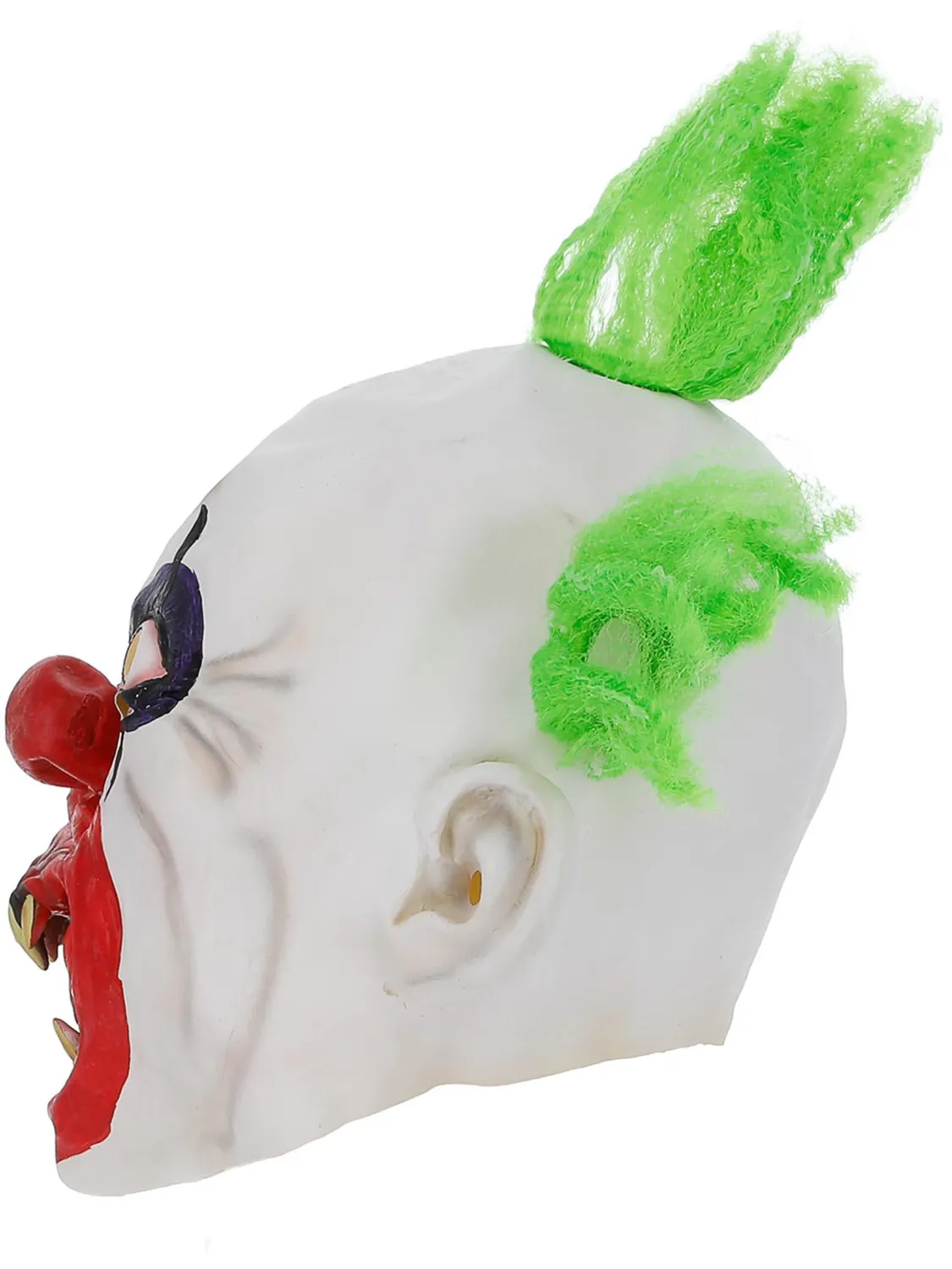 Smiffys Sinister Clown maschera clown horror lattice bianca