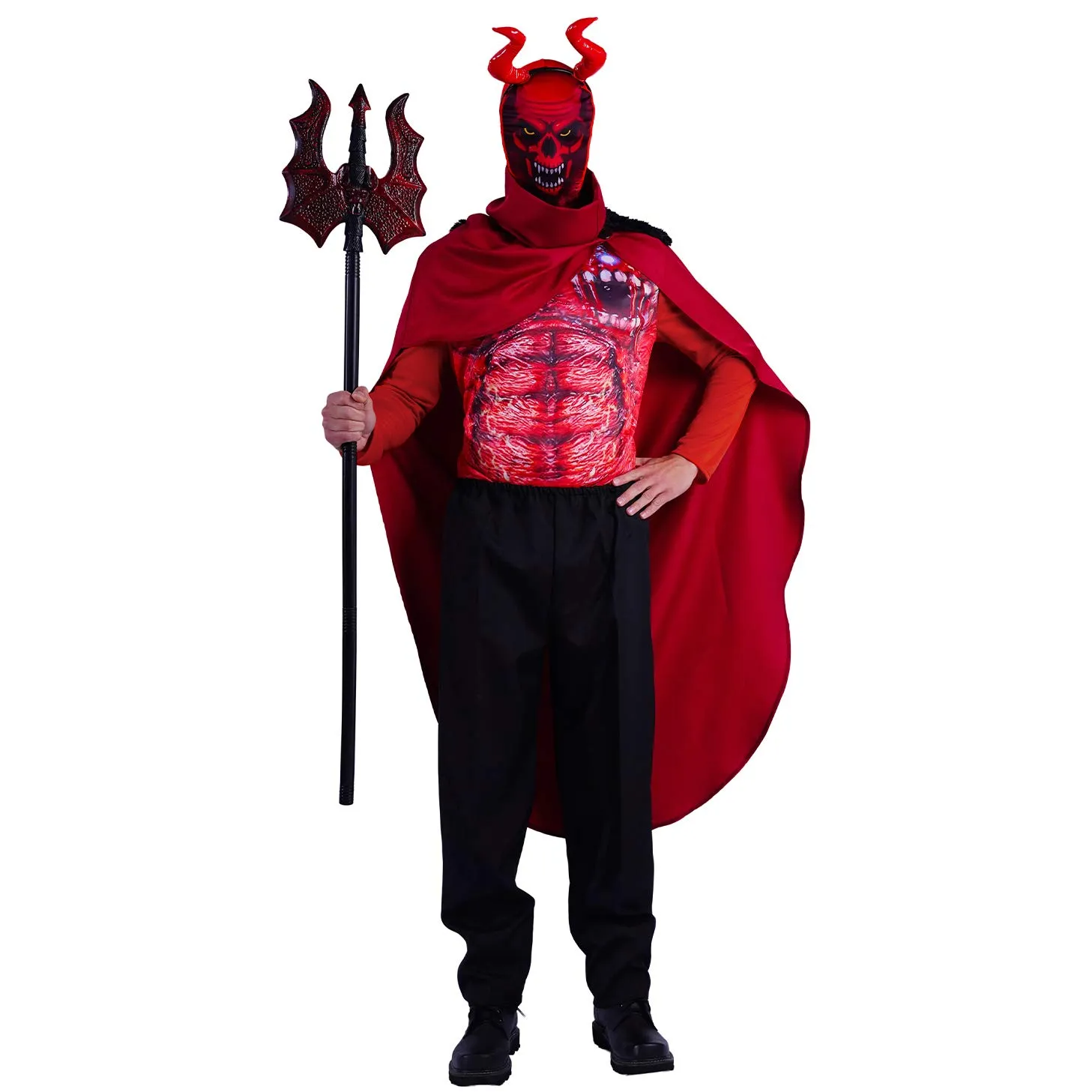 SEA HARE Diavolo Rosso costume uomo con mantello