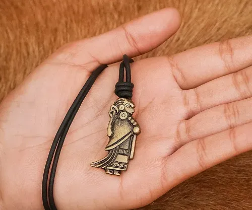 La Bottega di Merlino Valkyrie collana ottone vichinga