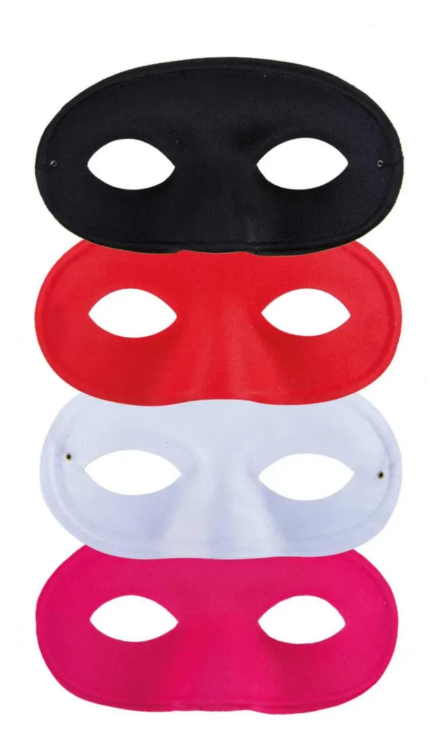 P'tit Clown domino lupo tessuto adulto colore casuale 1 pezzo