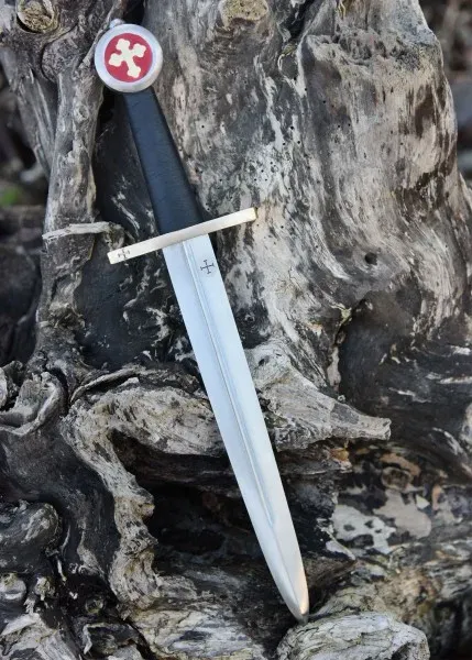 La Bottega di Merlino Milizia Templi Pugnale con Fodero