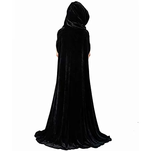 SEA HARE Mago del Capo costume donna nero