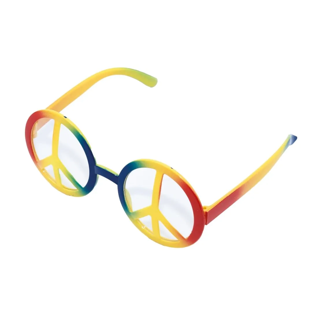 P'tit Clown 40001 occhiali hippie multicolore plastica