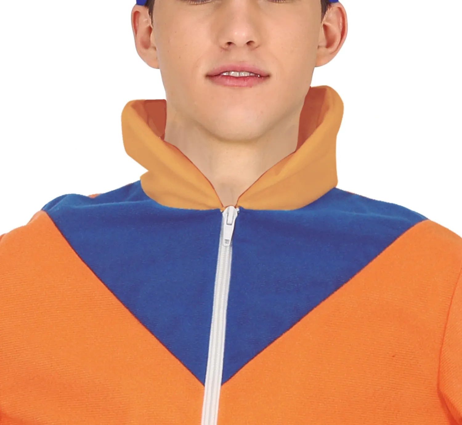 Guirca Costume Ninja Bambino 14-16 Anni Arancione Blu
