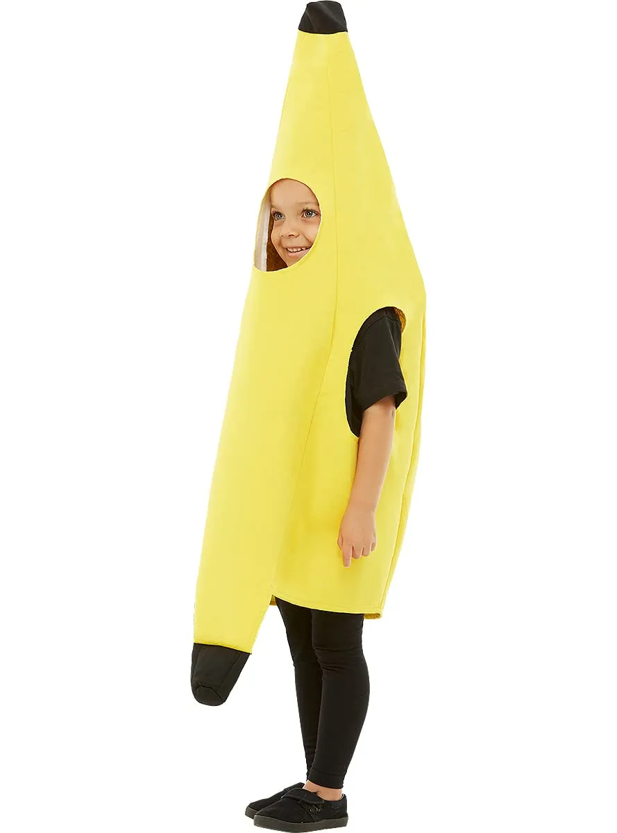 Funidelia Costume Banana Bambino Giallo 3-6 Anni Tunica