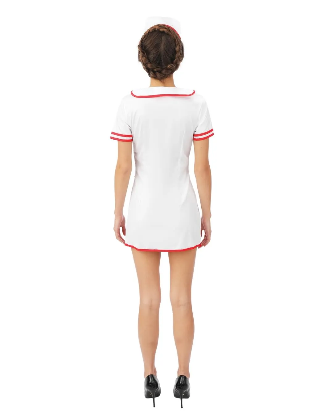 P'tit Clown 83574 Costume Infermiera Sexy Bianco L-XL