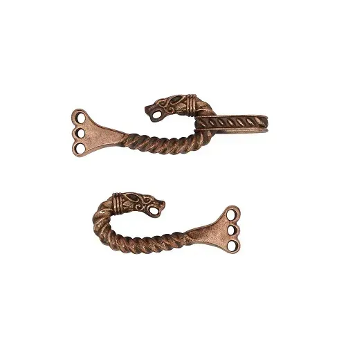La Bottega di Merlino Chiusura Drago fermaglio mantello bronzo
