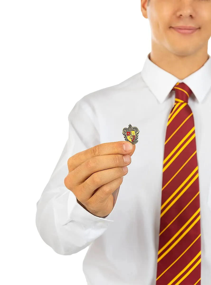Harry Potter Cravatta Grifondoro Ufficiale con Pin