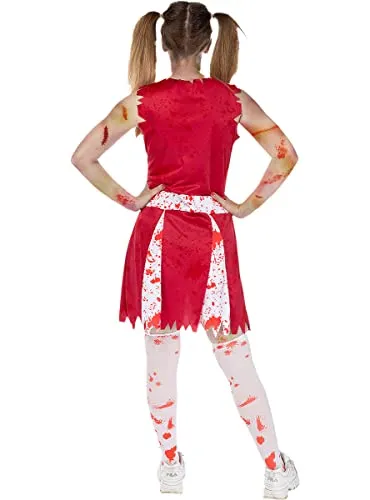 Funidelia Cheerleader Zombie costume donna rosso M