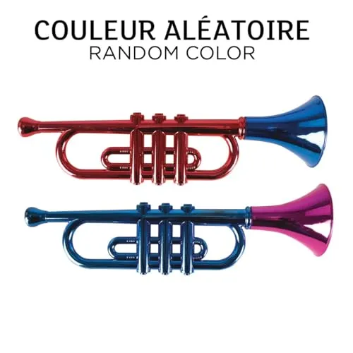 P'tit Clown 23211 tromba finta 33 cm metallizzata