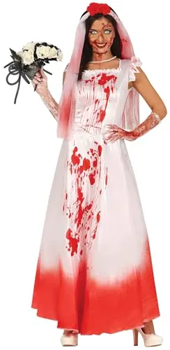 Guirca Sposa Assassino costume donna S sanguinante