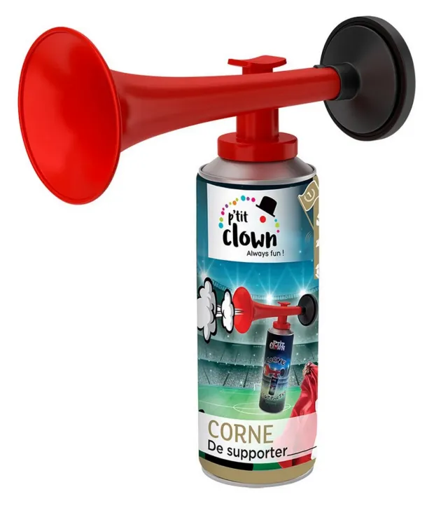 P'tit Clown Corno da Stadio Tifoso Rosso 100 ml