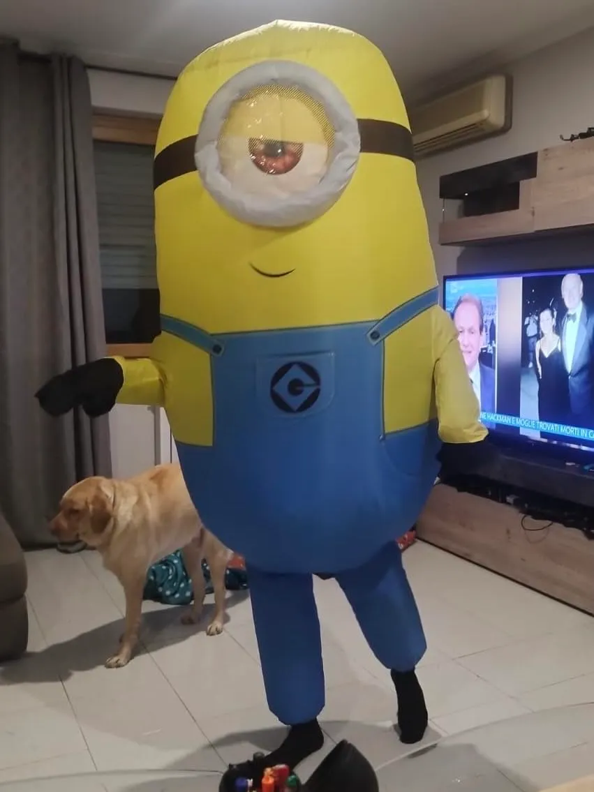 Funidelia Minions costume gonfiabile adulto taglia unica