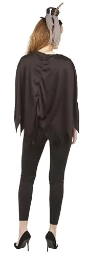P'tit Clown RE22110 costume scheletro adulto taglia unica