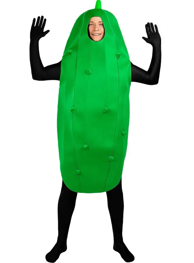Funidelia Costume da Cetriolo Adulto Verde Taglia Unica