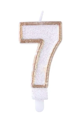 P'tit Clown 21197 candelina numero 7 oro