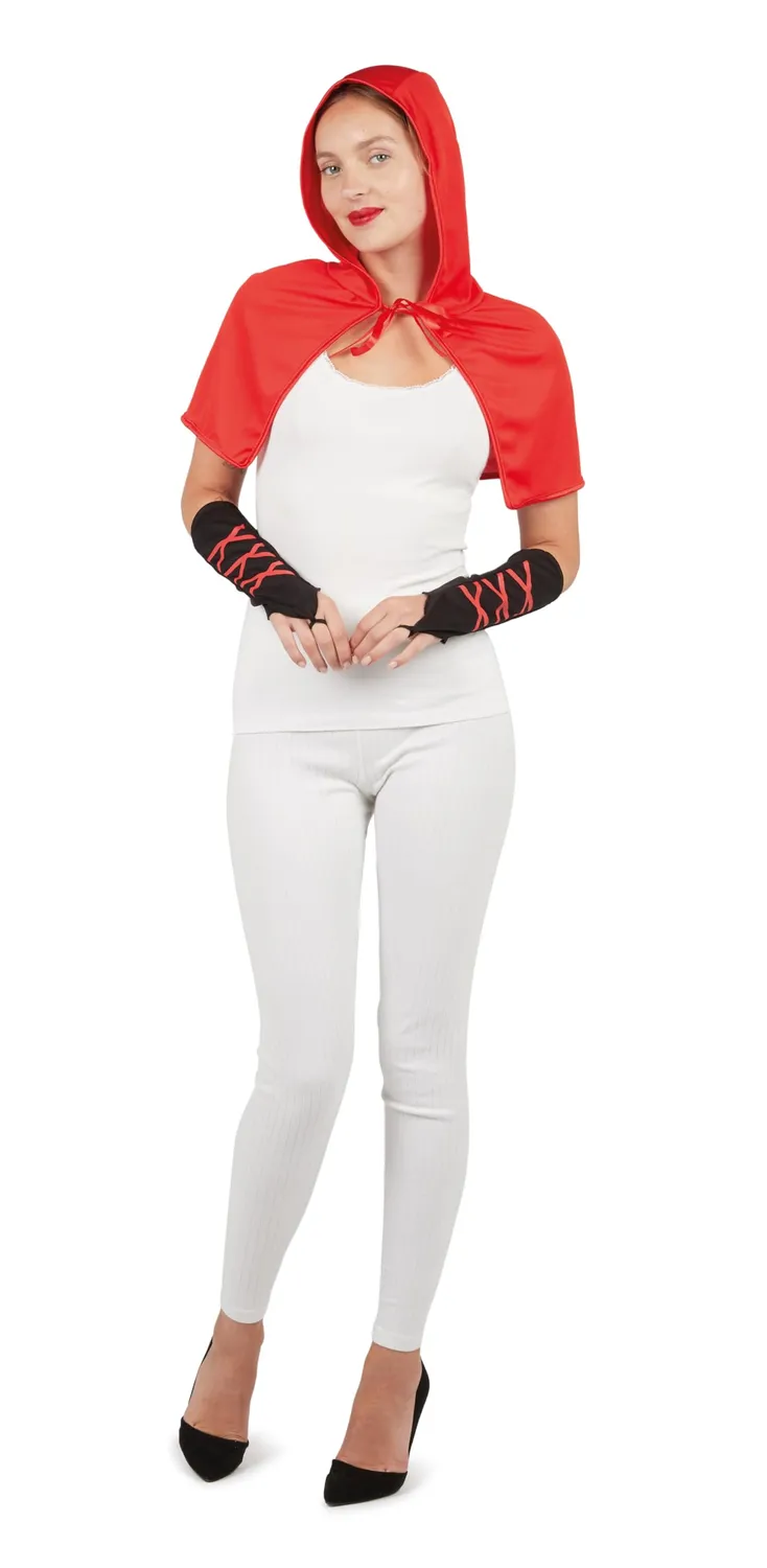P'tit Clown Cappuccetto Rosso Costume Donna Unica