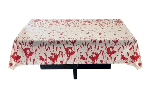 P'tit Clown 23593 Tovaglia Halloween Sanguinante in Plastica