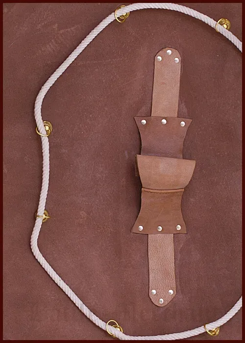 La Bottega di Merlino Oplita scudo 97 cm dipinto a mano