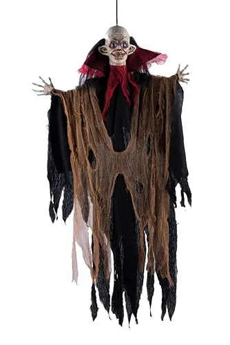 P'tit Clown Mostro Vampiro Automa Halloween 120 cm Animato